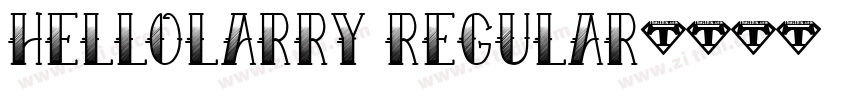 HelloLarry Regular字体转换